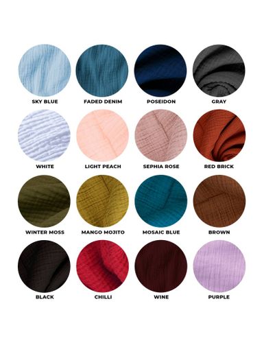 Biała koszula męska muślinowa ze sznurkiem na Arena.pl