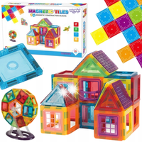 WOOPIE Klocki Magnetyczne 3D Edukacyjne Panele Dla Dzieci