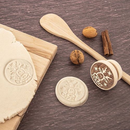 Stempel Pieczątka Świąteczna Dekorator do Dekorowania Ciastek Renifer na Arena.pl