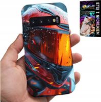 ETUI DO SAMSUNG GALAXY S10 - MOTOR, FAN MOTOCYKL KASK MOTOCYKLISTA