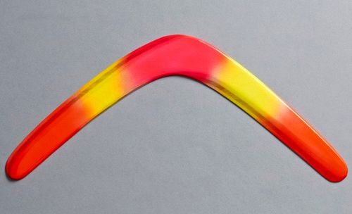 Banan XL Fluoro duży bumerang powracający praworęczny na Arena.pl