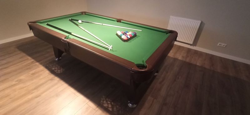 Emaga Bilard 9ft Radley Vintage MDF brązowy + CT zdjęcie 5