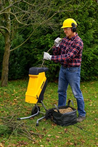 ROZDRABNIACZ ELEKTRYCZNY GŁADKOLUFOWY RĘBAK DO GAŁĘZI RIWALL RES 2545 na Arena.pl