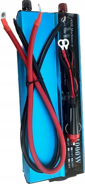 Przetwornica 1000W/2000W 12V 230V CZYSTY SINUS PL zdjęcie 4
