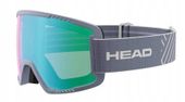 Gogle narciarskie HEAD CONTEX green/ash M S2