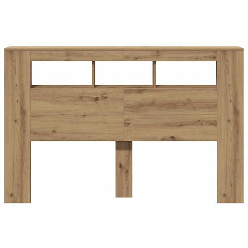 Wezgłowie łóżka z LED, dąb artisan, 160x18,5x103,5 cm na Arena.pl