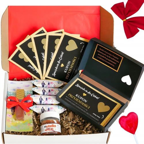 ZESTAW KUPONY MIŁOŚCI ZDRAPKI PREZENT NA DZIEŃ CHŁOPAKA DZIEWCZYNY DLA PAR na Arena.pl