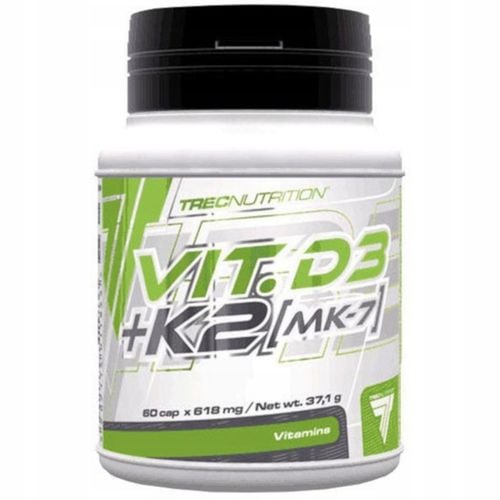 TREC Vit.D3 + K2 Mk-7 60caps K2MK7 WITAMINA K2 MK na Arena.pl