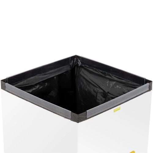 Kosz pojemnik do segregacji sortowania śmieci odpadów 60 l - metal plastik na Arena.pl