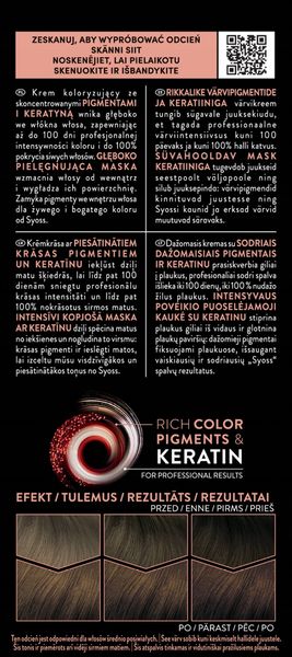SYOSS PERMANENT COLOR FARBA DO WŁOSÓW TRWAŁA NR 5_8 ORZECHOWY BRĄZ 1 SZT zdjęcie 4
