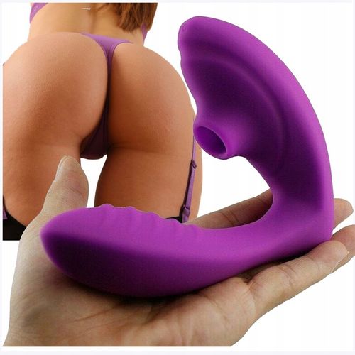 WIBRATOR SSĄCY MASAŻER ŁECHTACZKI ORGAZM 10 FUNKCJI DAMSKI na Arena.pl