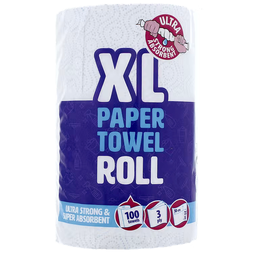 Ręcznik kuchenny XL 25x30cm 100 listków duża rolka na Arena.pl