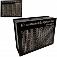 SKARBONKA WYKREŚLANKA SKARBONKI WYKREŚLANA PERSONALIZOWANA CZARNA