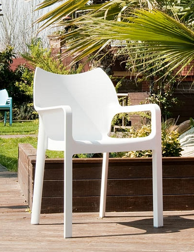Krzesło Dionisio White Arm chair D2 na Arena.pl