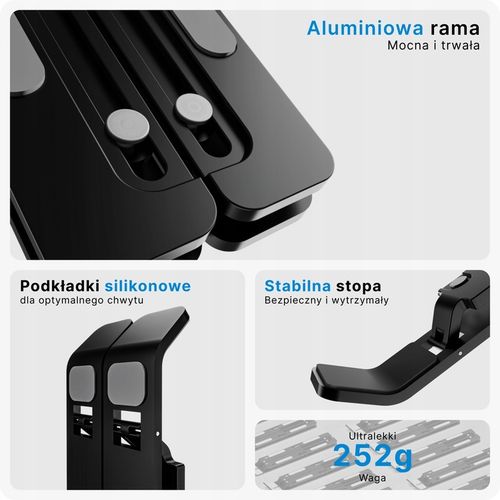 VOOMY T3 Podstawka Pod Laptopa, Czarny na Arena.pl