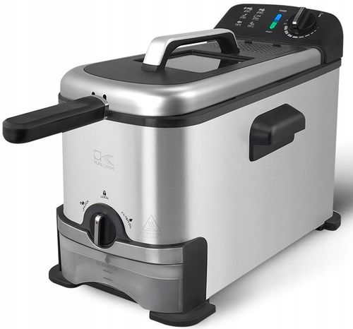 FRYTKOWNICA TRADYCYJNA OLEJOWA 3L FILTR OLEJU FRYTOWNICA TERMOSTAT na Arena.pl