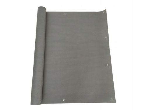 OSŁONA BALKONOWA na balkon, taras PP 1x5m- GRUBA+klipsy na Arena.pl