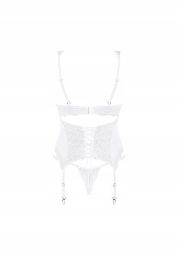 Bielizna-Amor Blanco gorset i stringi biały L/XL na Arena.pl