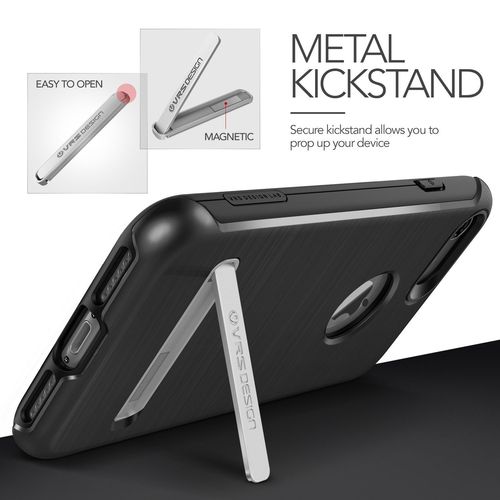 Etui VRS Design Duo Guard iPhone 7 Titanium Black na Arena.pl
