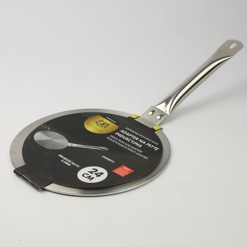 ADAPTER NA KUCHENKĘ INDUKCYJNĄ PODKŁADKA OCHRONNA NACZYŃ STALOWYCH 24 CM na Arena.pl