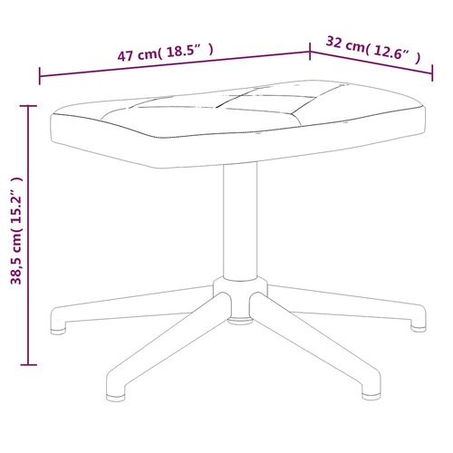 Fotel z podnóżkiem, patchworkowy, obity tkaniną na Arena.pl