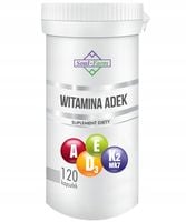 Witamina A D E K K2 mk7 - ADEK 120 kapsułek