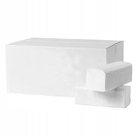 Ręcznik Papierowy ZZ BIAŁY 3000 szt do podajnika Składane 100% CELULOZA 2w