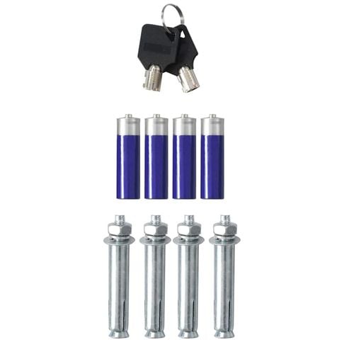 Sejf cyfrowy Z blokadą ciemno szary 42 x 37 x 20 cm Stal na Arena.pl