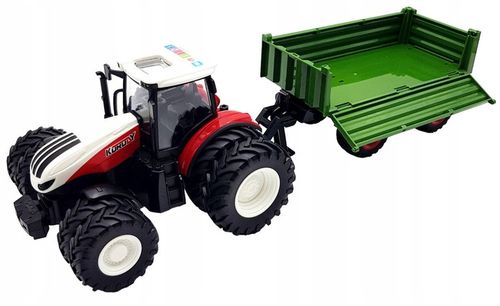 TRAKTOR Z PRZYCZEPĄ zdalnie STEROWANY na PILOT na Arena.pl