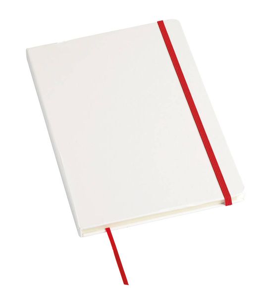 Notes AUTHOR w formacie A5, biały, czerwony zdjęcie 1