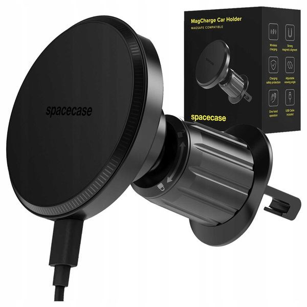 Spacecase Car Holder Air Vent Magcharge Wm11B Black zdjęcie 1