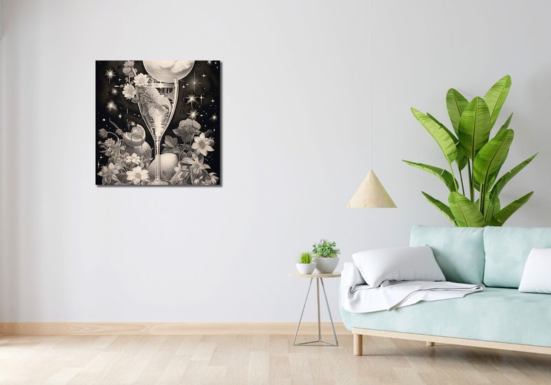 Obraz 70x70cm Kosmiczny Eliksir zdjęcie 2