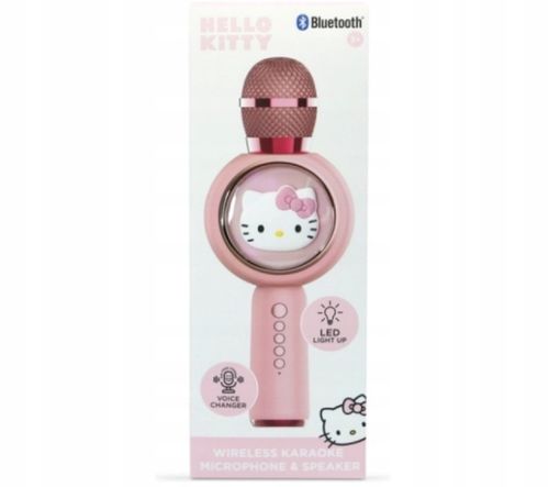 Mikrofon z głośnikiem Bluetooth OTL Technologies Hello Kitty PopSing LED na Arena.pl
