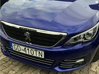 PEUGEOT 308 - Listwy CHROM na GRILL atrape Tuning