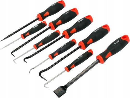 YATO ZESTAW 9 HACZYKÓW Z RĘKOJEŚCIĄ DŁUGICH HAKI na Arena.pl