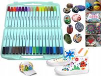 FLAMASTRY PISAKI AKRYLOWE DO RÓŻNYCH POWIERZCHNI 36szt