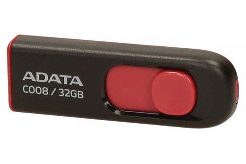 Adata Pendrive  DashDrive Classic C008 32GB USB2.0 czarno-czerwone na Arena.pl