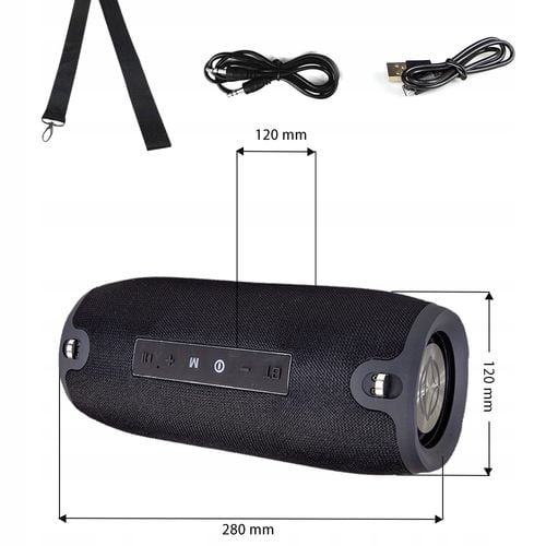 Głośnik Bluetooth MANTA SPK15GO-BK na Arena.pl