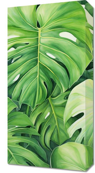 Obraz 30x60cm Tajemnice Liści zdjęcie 1