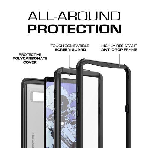 WODOSZCZELNE ETUI GHOSTEK NAUTICAL GALAXY NOTE 8 na Arena.pl