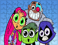 Puzzle Młodzi Tytani