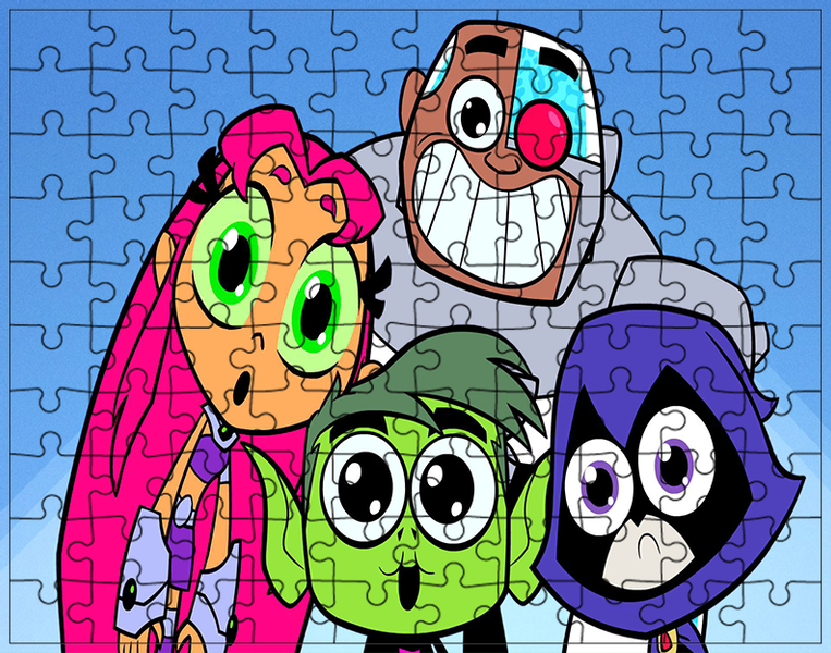 Puzzle Młodzi Tytani zdjęcie 1