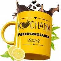 Złoty Kubek Premium Dla Przedszkolanki Prezent Z Nadrukiem Ze Zdjęciem