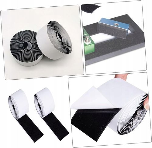 RZEPY DO PANELI TAPICEROWANYCH RZEP MONTAŻOWY SAMOPRZYLEPNY 10m MOCNY na Arena.pl