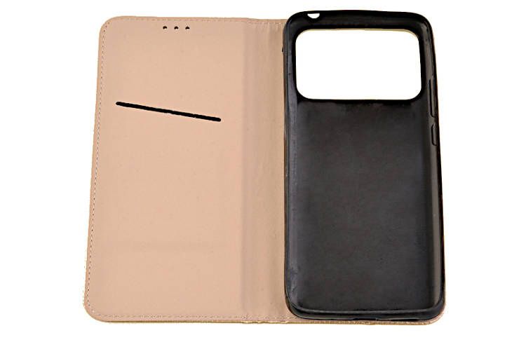 Etui Smart do Xiaomi POCO C40 złoty zdjęcie 3