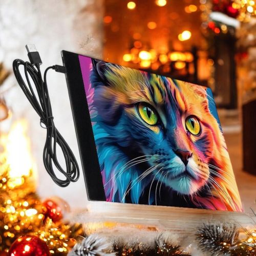 TABLET GRAFICZNY Deska Kreślarska Do Rysowania LED PREZENT DLA DZIECKA A4 na Arena.pl