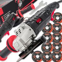 Szlifierka KĄTOWA Diax Kątówka 125MM 10x TARCZA Sieciowa 1500W Regulacja