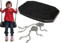 Huśtawka XXL z metalowym wkładem na łańcuchu (stal nierdzewna 5mm)