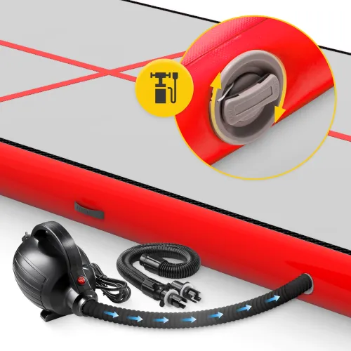 ścieżka akrobatyczna Air Mat 600 + pompka na Arena.pl