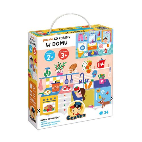 Puzzle Co Robimy W Domu 24 Elementy na Arena.pl